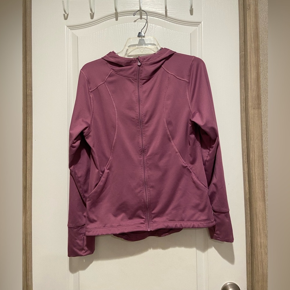 Apana Purple Full Zip Track Jacket Womens Size Medium